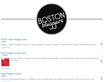Tablet Screenshot of bostonbloggers.com